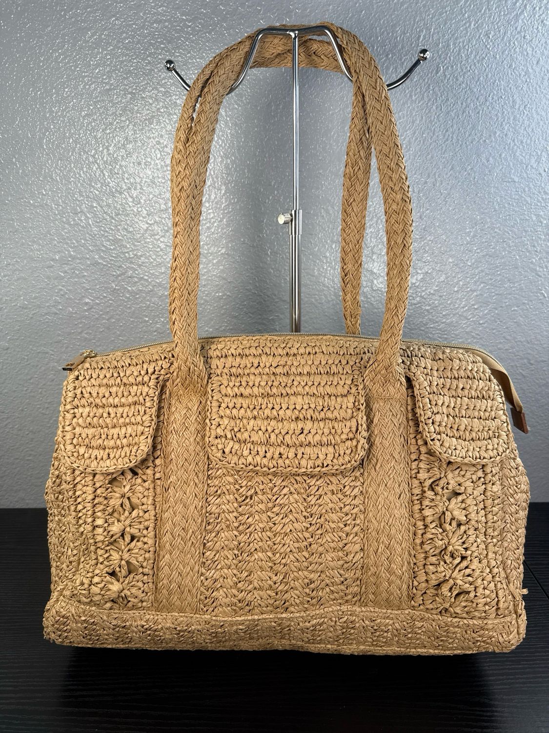 A New Day Straw Tote New Without Tags