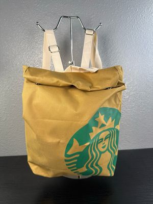 Starbucks Canvas Backpack New Without Tags