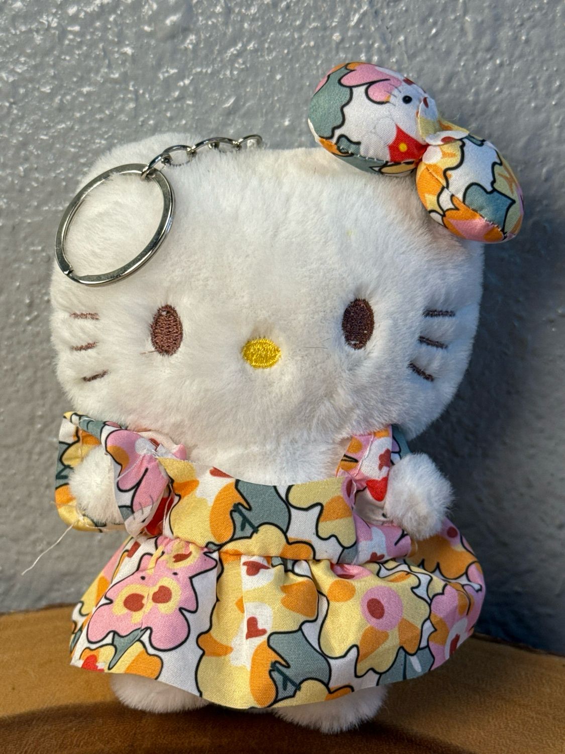 Hello Kitty, Plush Keychain Like New