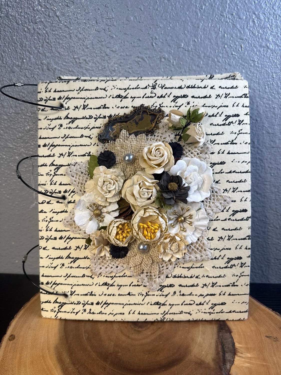 Handcrafted Photo Large Journal Book