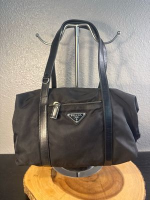 Authentic Prada Nylon Shoulder Bag As Is