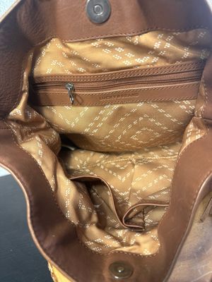Lucky Brand, Brown, Leather Hobo Bag
