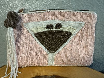 Beaded, Pink And Brown Espresso Martini Knew Without Tags