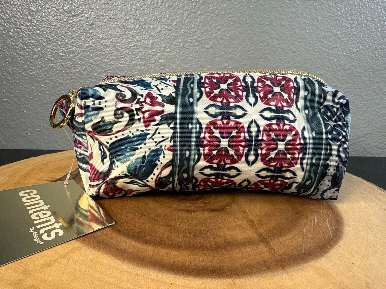 Till Nylon Cosmetic Bag Or Catch All New With Tags