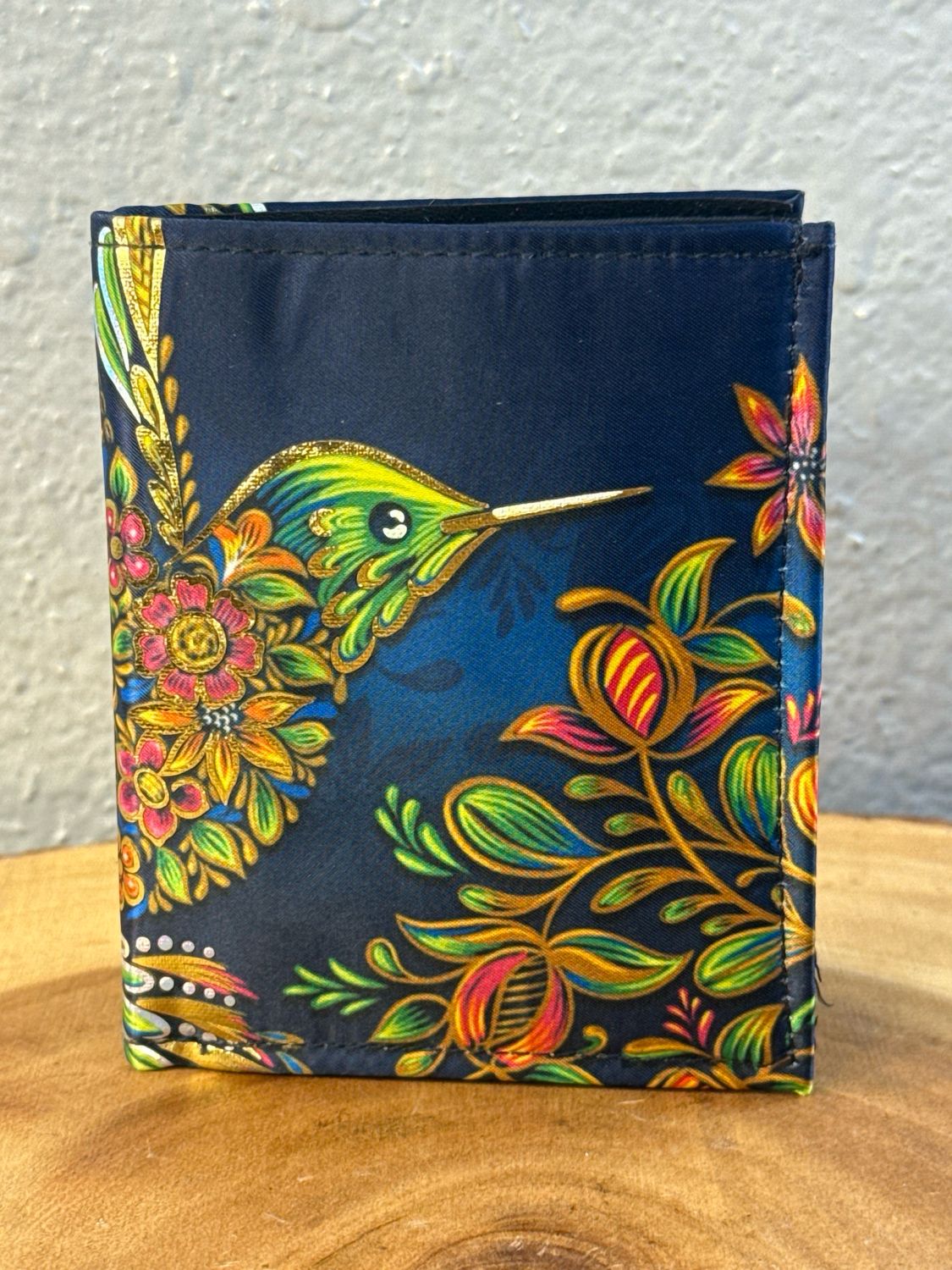 Ay  Güey Satin Hummingbird Wallet New Without Tags