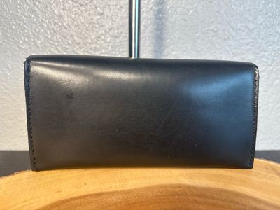 Rag And Bone Black Leather Glasses Case