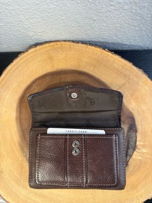 Fossil, Vintage Brown Leather Wallet