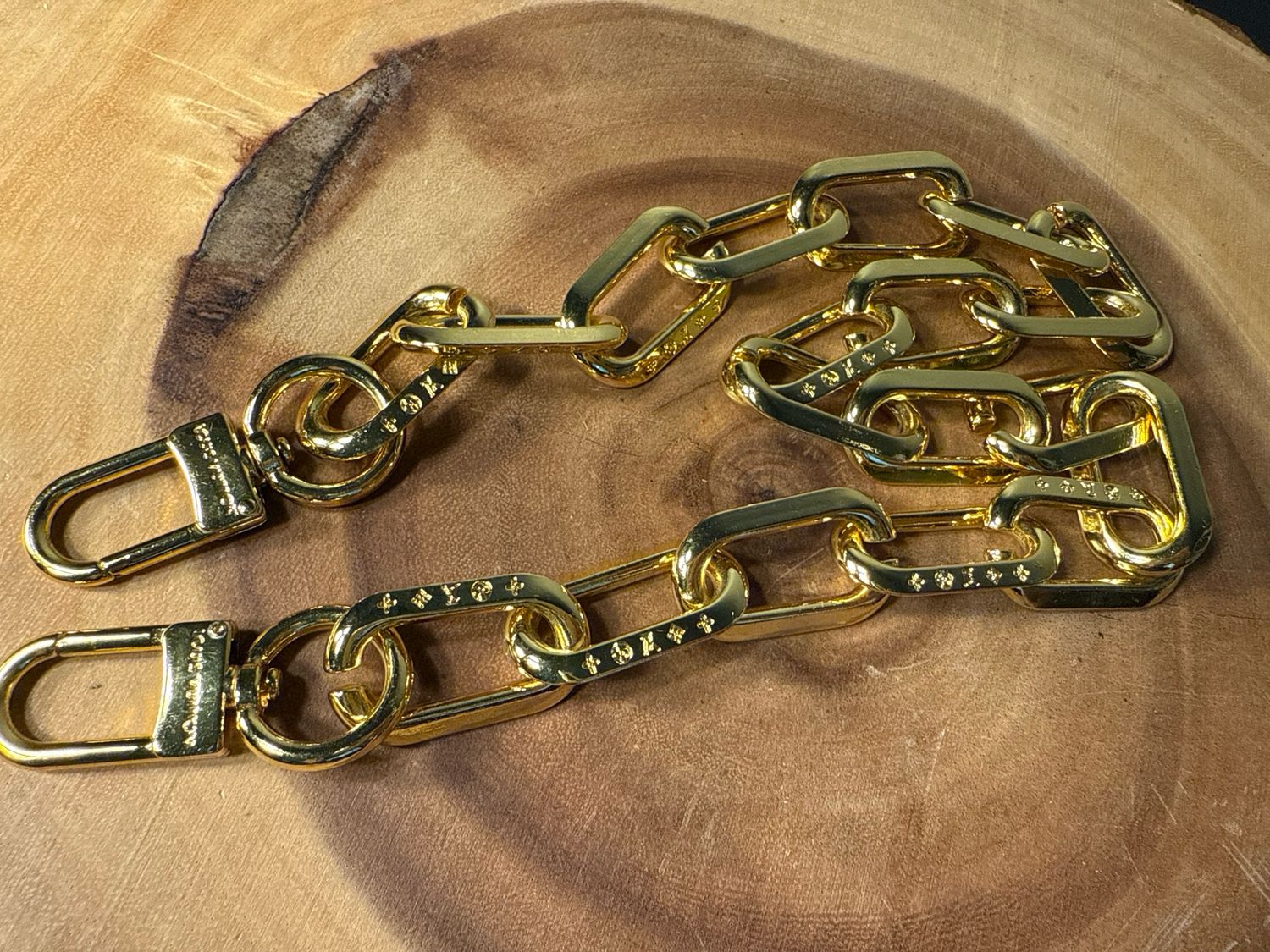 COUSSIN Gold Toned Chain For Louis Vuitton Bag