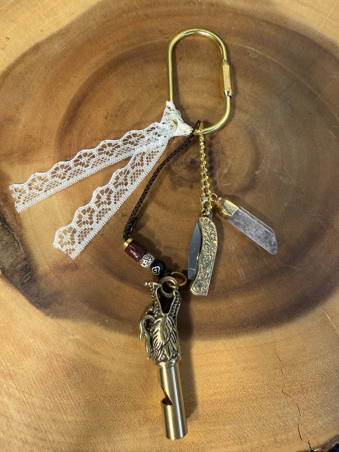 Self Defense, Keychain Bag Charm Made By Kim