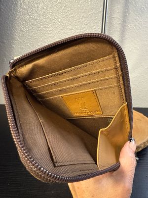 ILI Brown Leather Glasses, Case Wallet Combination