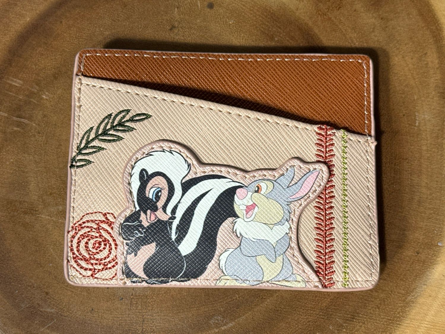 Disney’s Loungefly Flour And Thumper Card Wallet From My Collection New Without Tags