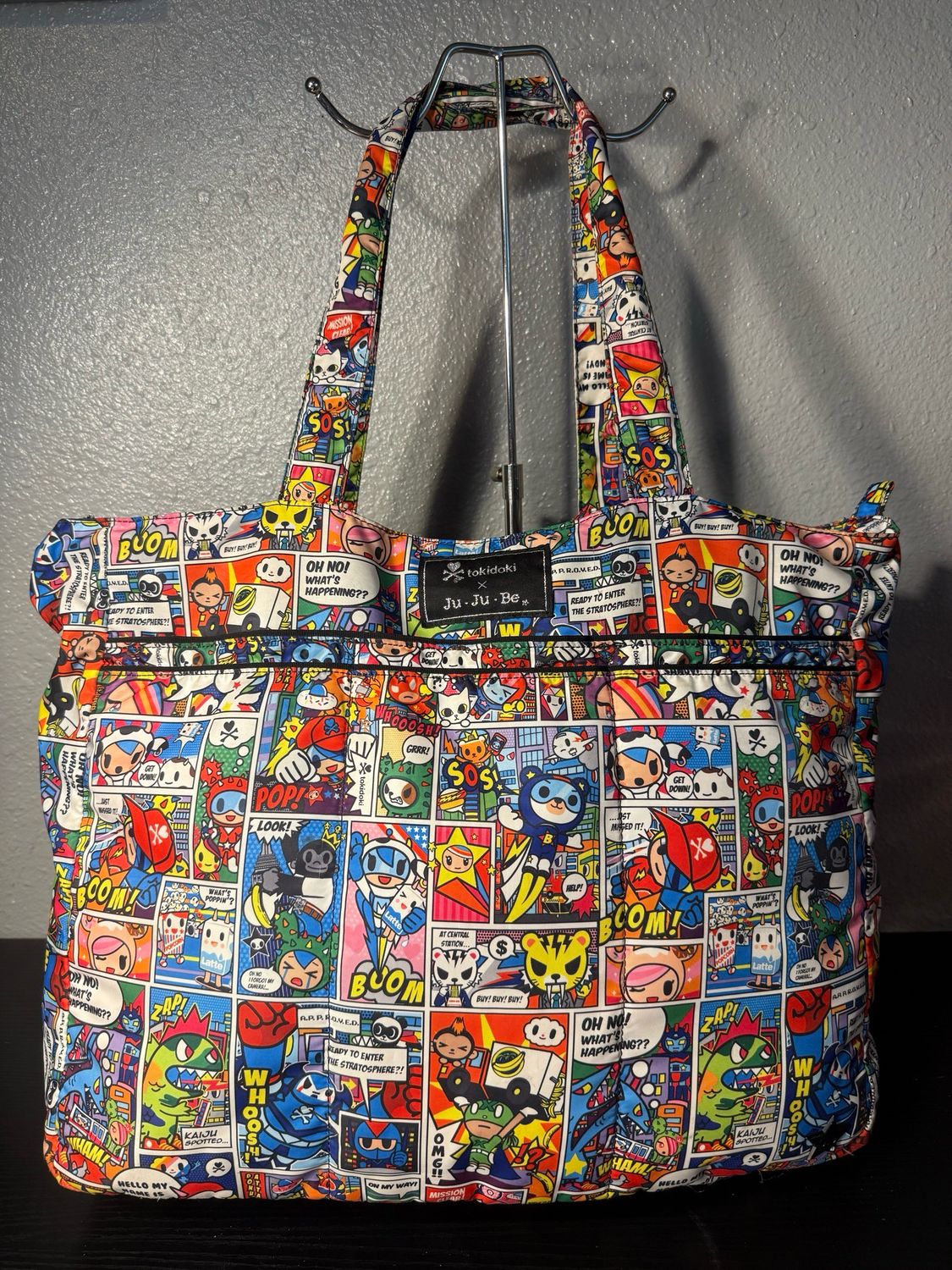 Toki Doki, X Jujube, Nylon, Large Tote, Multi Pockets