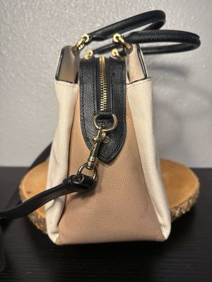 Coach Lillie Color Block Safina Leather Satchel