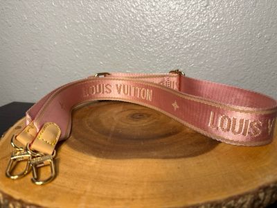 Pink Monogram, Crossbody Strap