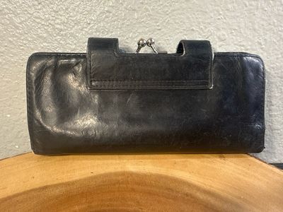 Hobo International Black Leather Wallet