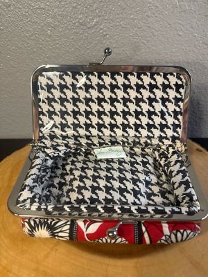 Vera Bradley Clock Cosmetic Case New Without Tags