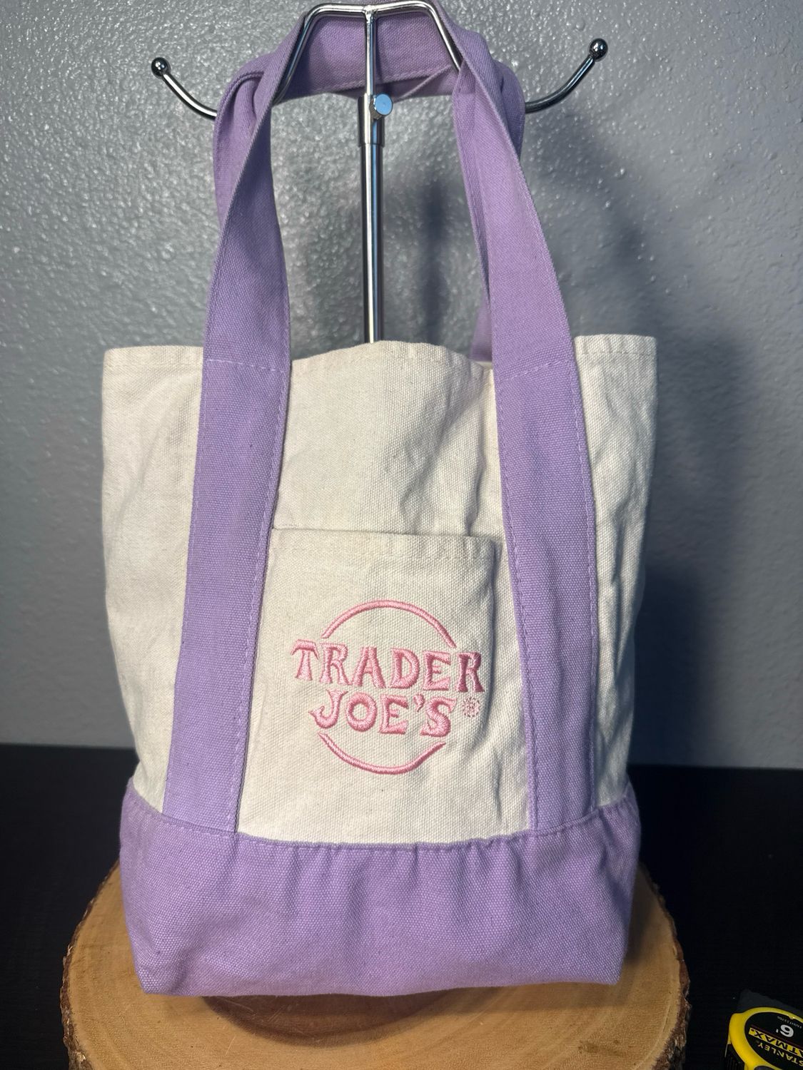 Trader Joe’s Lavender Mini Tote