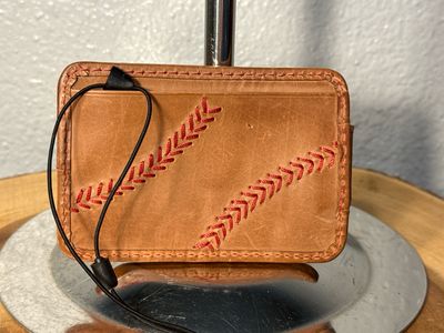 Rawlings Glove, Leather Baseball Card Wallet
