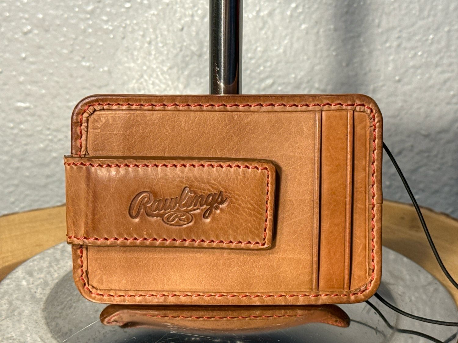 Rawlings Glove, Leather Baseball Card Wallet