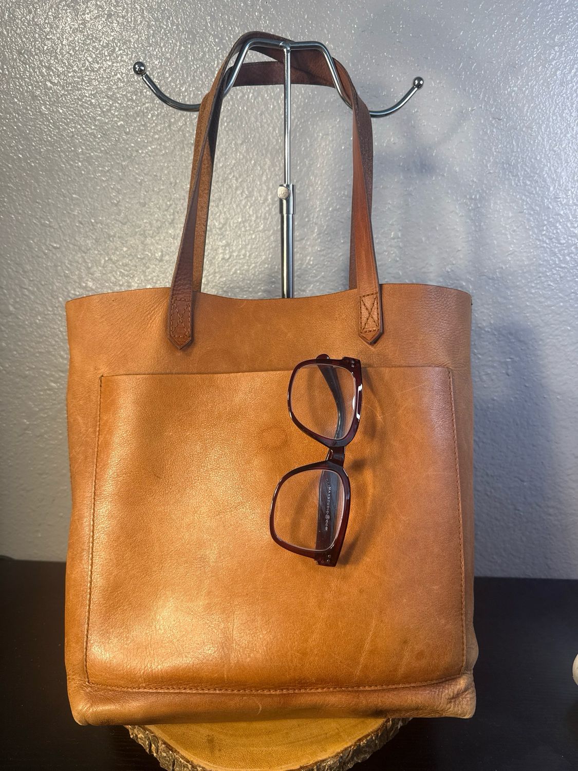 Made Well Tan Leather Tote