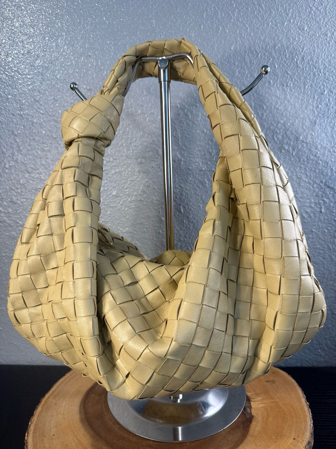 Unbranded Botega Venetta Jodi Inspired Italian Woven Leather Shoulder Bag Like New!