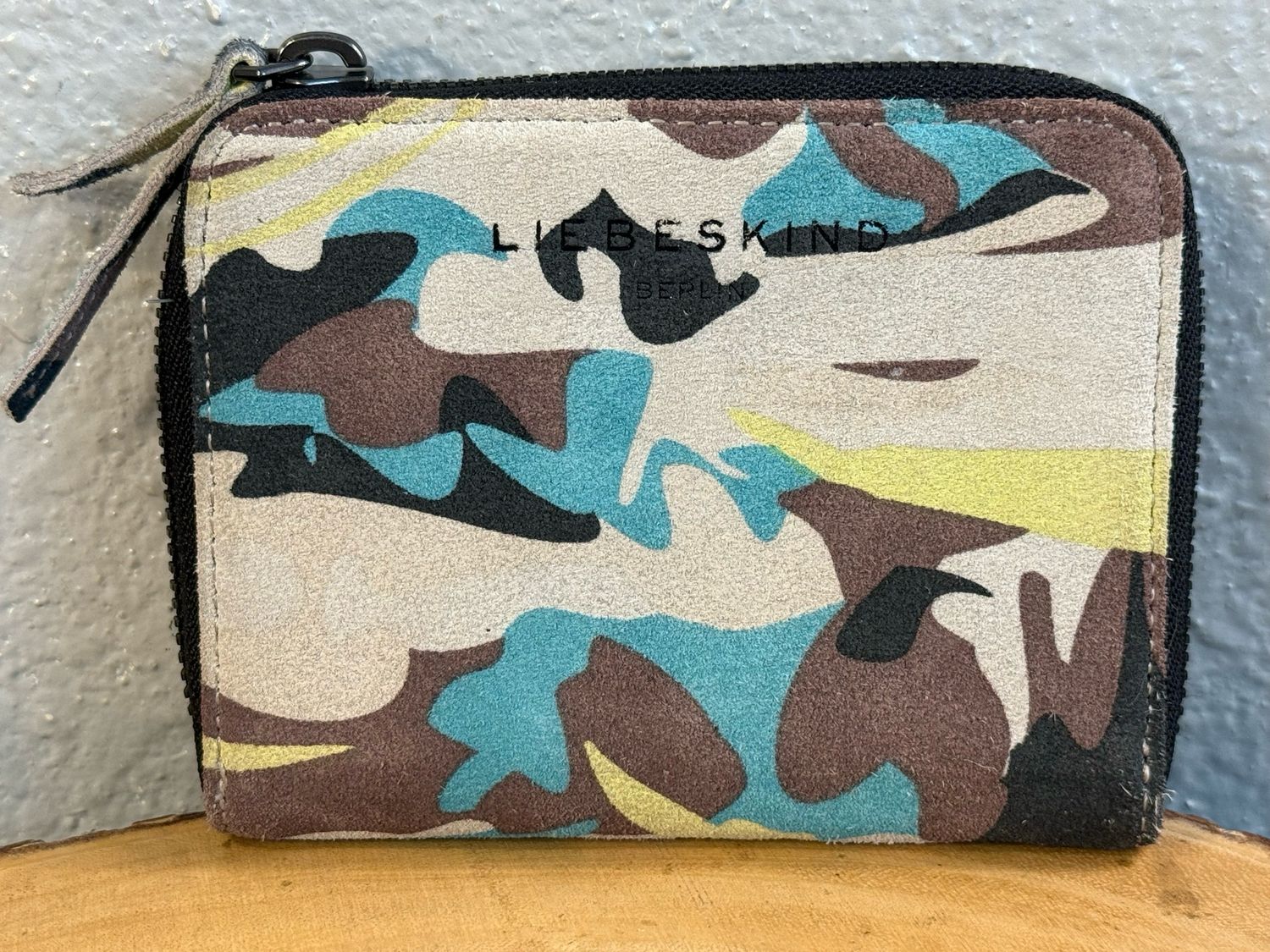 Liebeskind Multi Suede Leather Compact Wallet