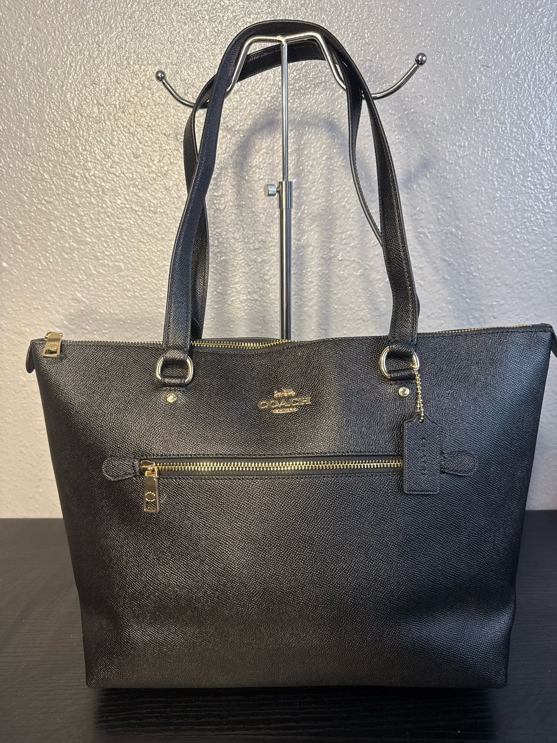Coach Black Saffiano Leather Station Tote $199 On The Coach Outlet Website Now New Without Tags