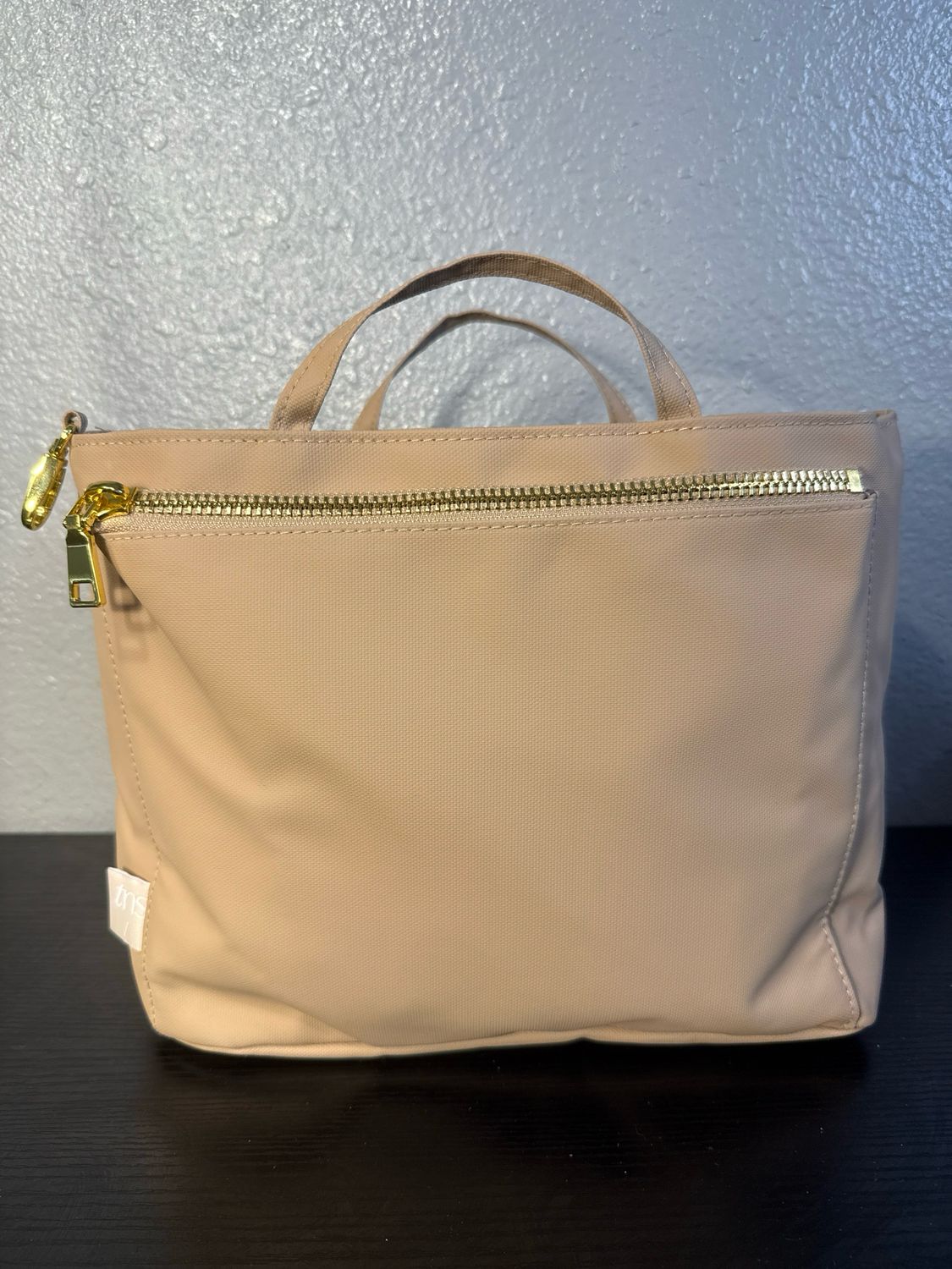 TNS Faux Leather Bag Insert New Without Tags