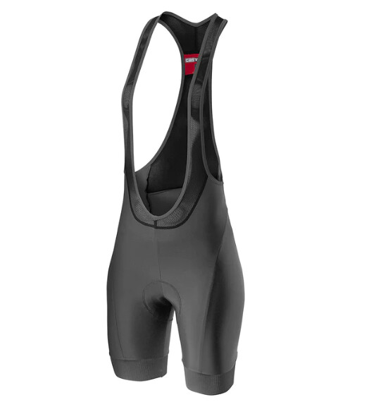 Licra de Ciclismo (Bib) mujer Castelli Prima - Gris oscuro Talla (Size) S