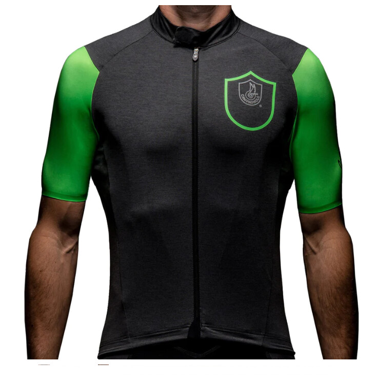 Campagnolo Cobalto Jersey - Negro-Verde Talla (Size) S