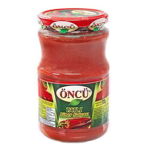 ONCU PEPPER PASTE/TATLI BIBER SALCASI(700g)