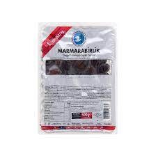 MARMARABiRLiK DOGAL SALAMURA SIYAH ZEYTIN/NATURAL BLACK OLIVES LARGE 500g