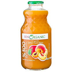 BenOrganic Organic Apricot &amp; Peach Juice 946ml