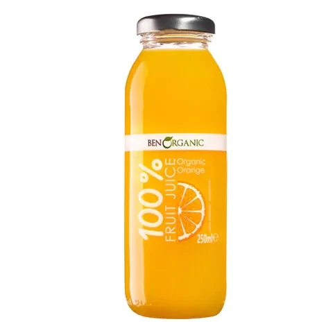 Ben Organic Orange Juice, 250ml