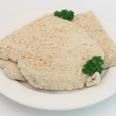 homemade frozen Beef schnitzel 750g