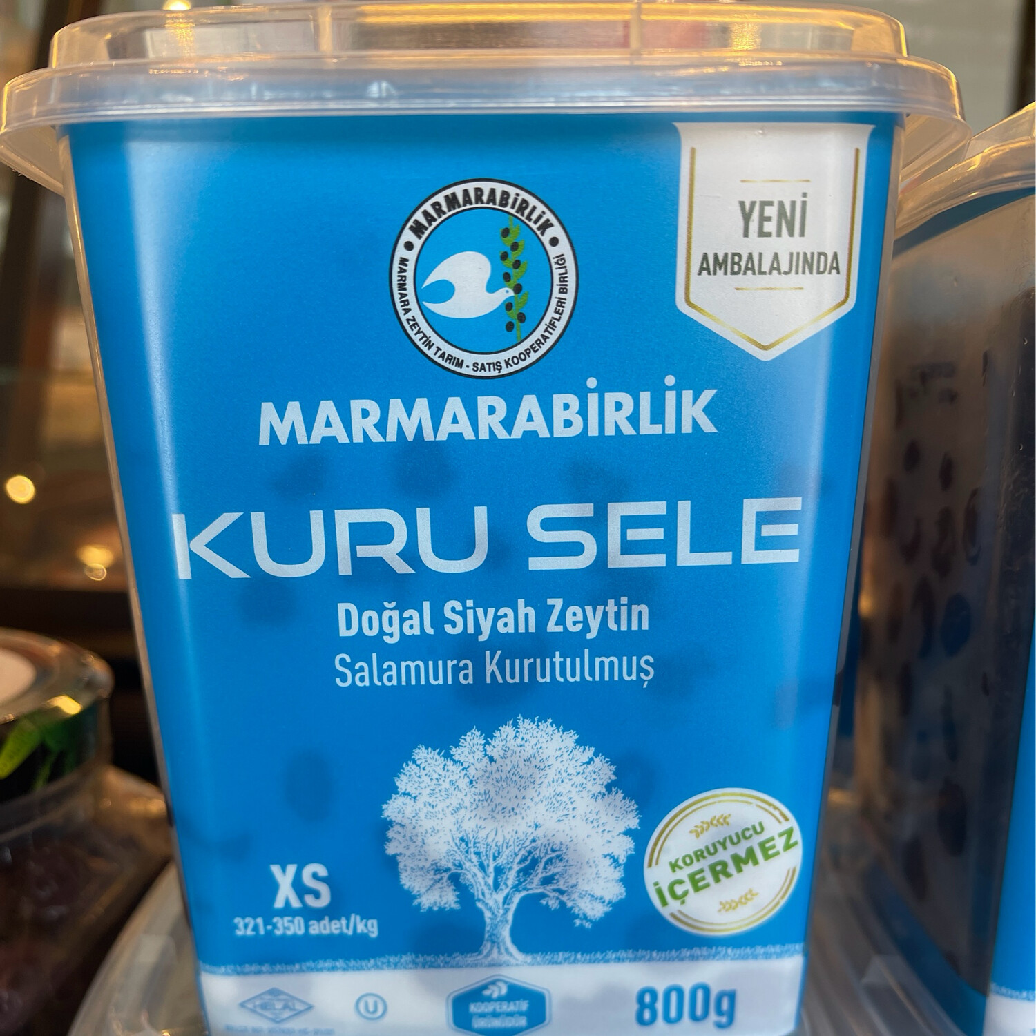 Marmarabirlik Kuru Sele Zeytin 800/ Olives