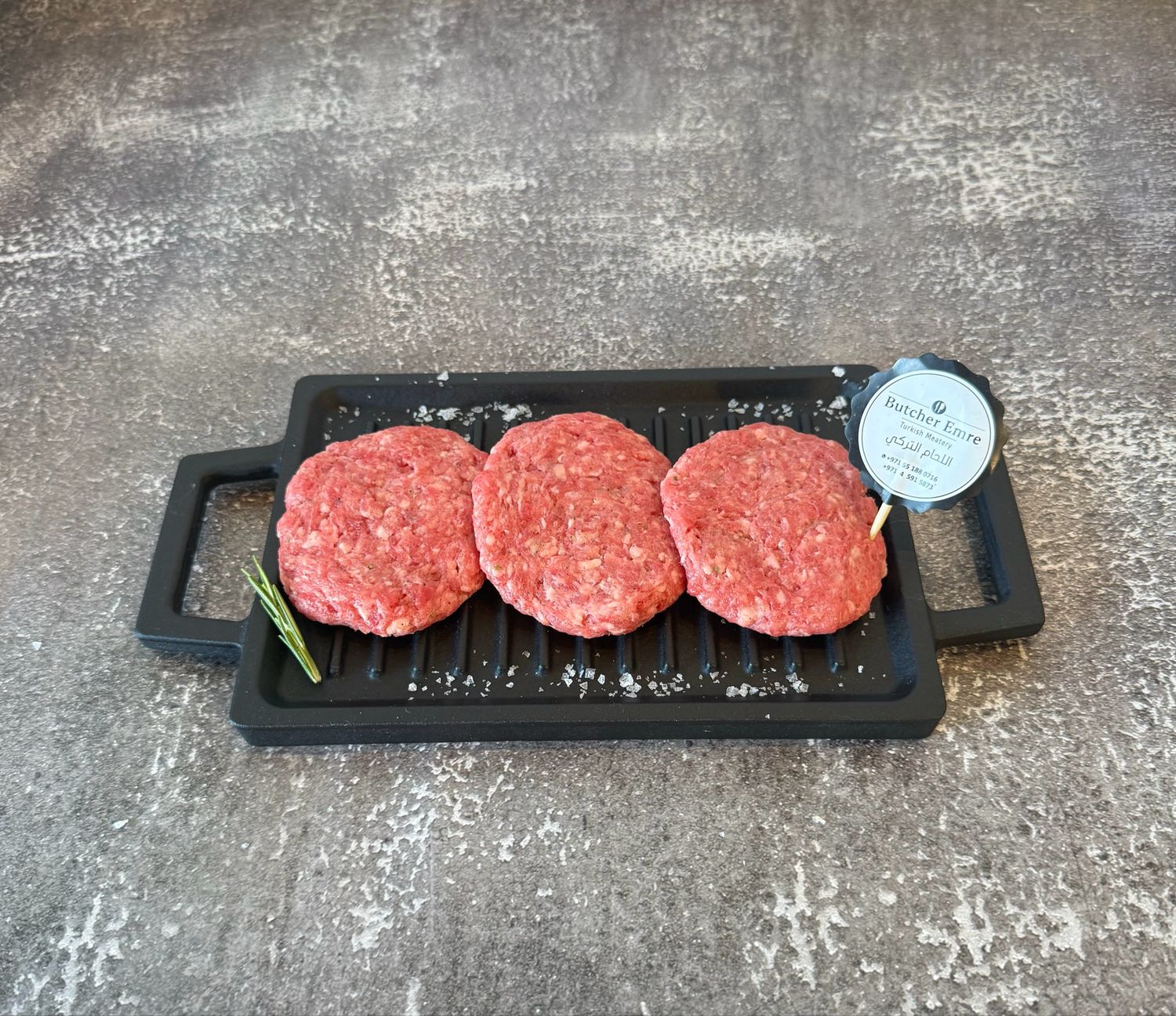 Angus Mini Burger Patty (386)
