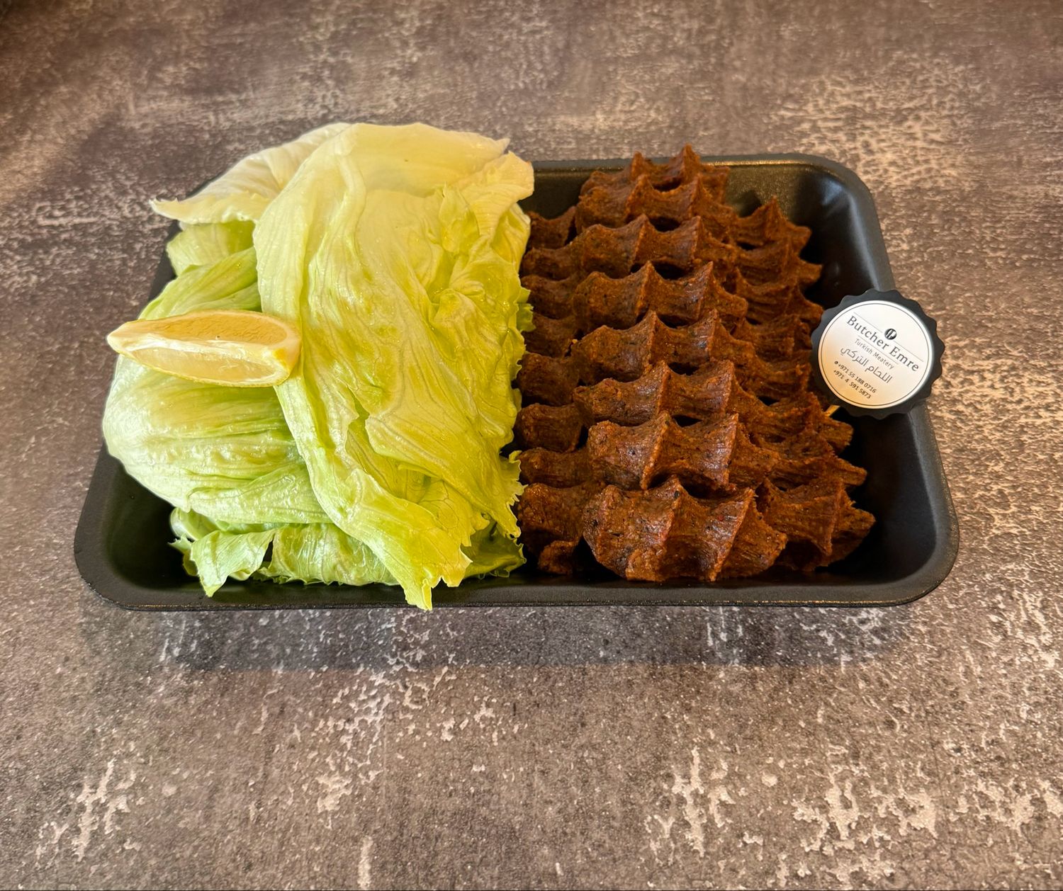 Cig kofte plate meat free  (496)