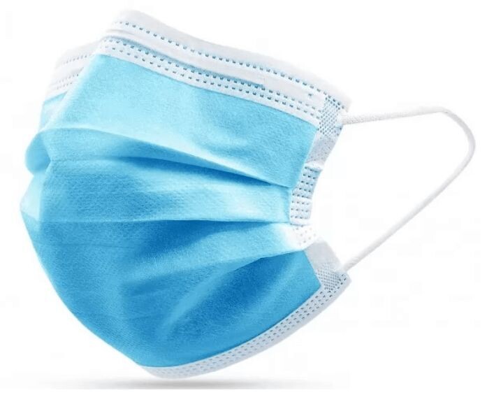 MASQUE CHIRURGICAL TYPE II BLEU