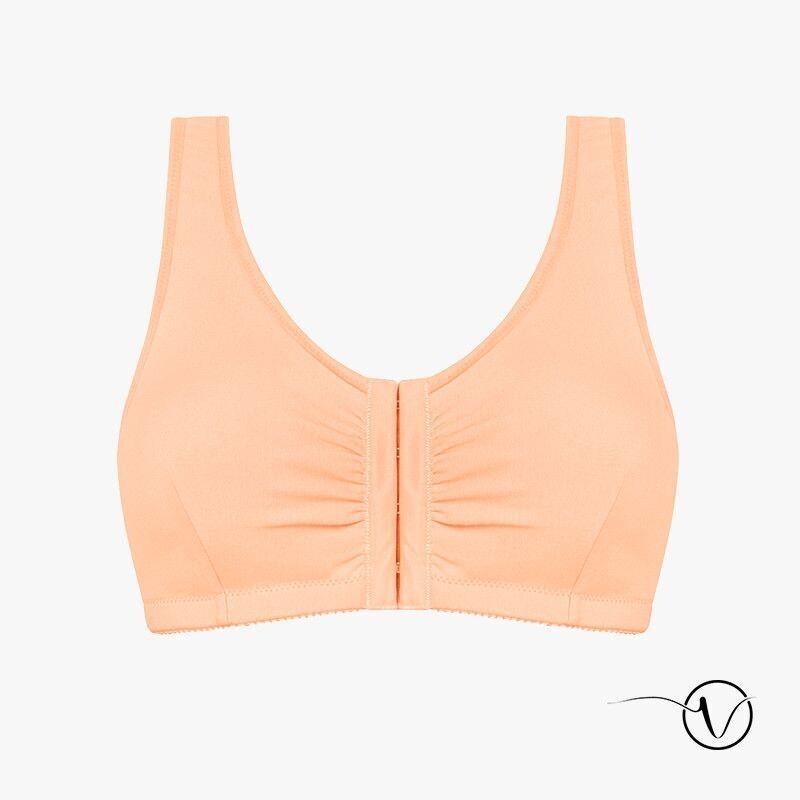SOUTIEN-GORGE MASTECTOMIE POST-OPÉRATOIRE FLEUR - Sable