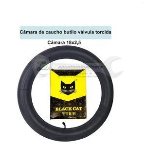 Rueda Camara 18x2.5 black cat