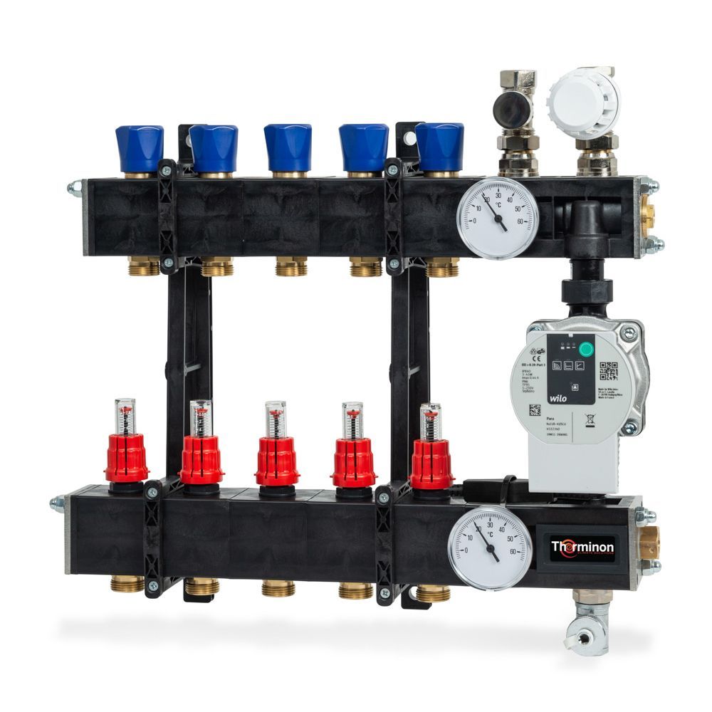 UFH 05 Port Composite Manifold LTV A-Rated