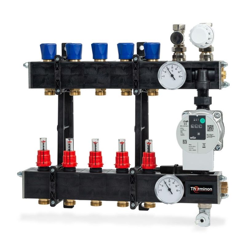 UFH 05 Port Composite Manifold LTV A-Rated
