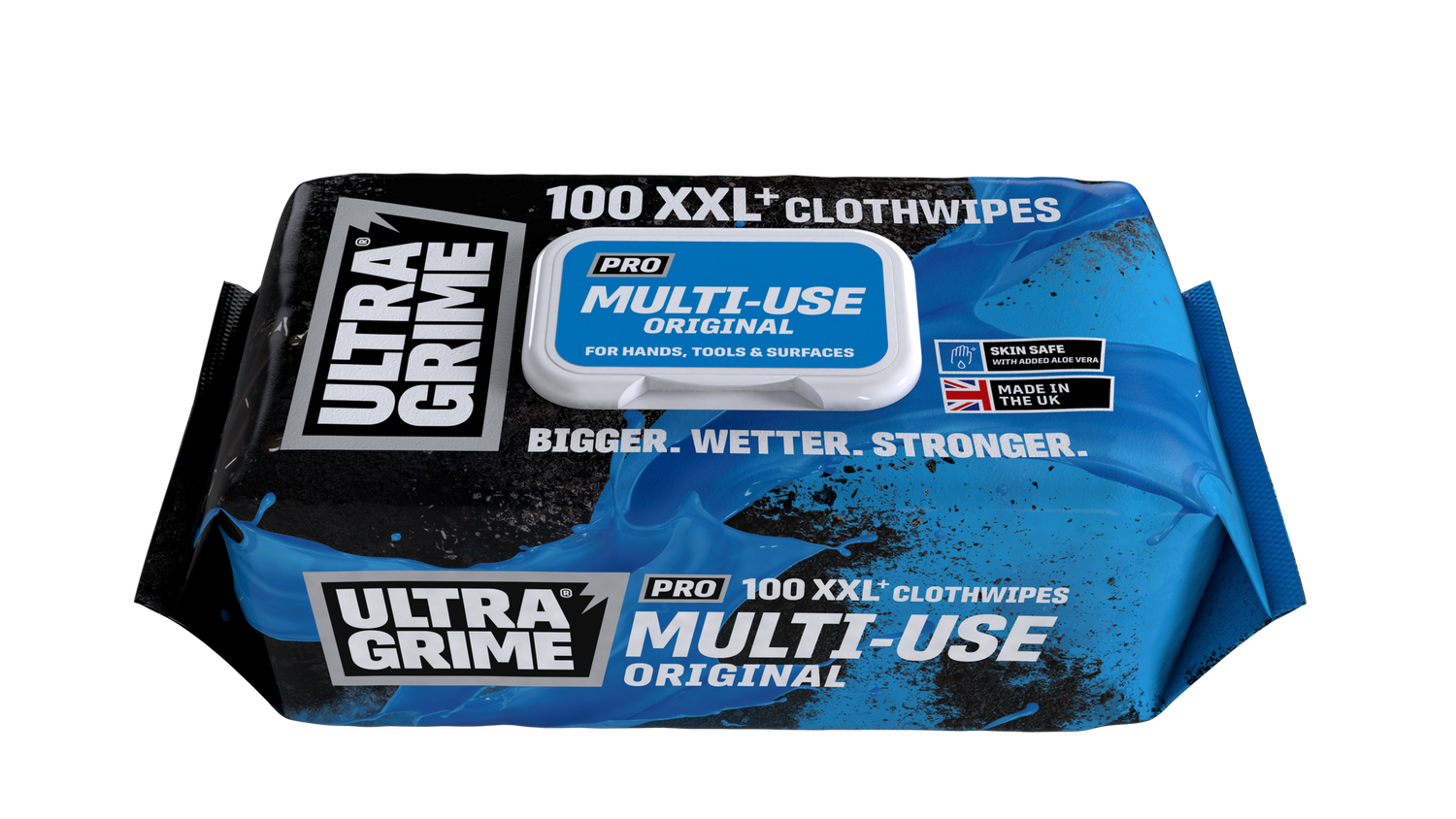 Uniwipe Ultra Grime Wipes 100 XXL Wipes