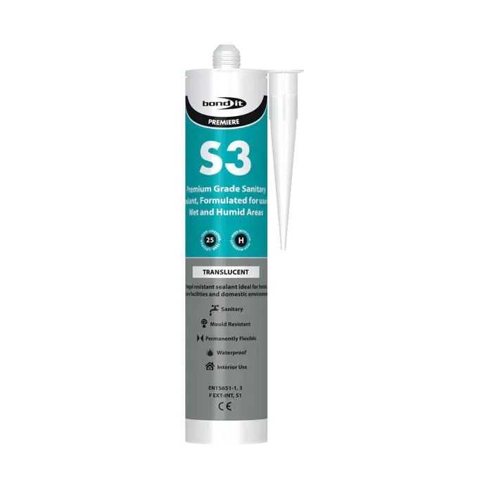 Bond - It S3 Clear Sanitary Silicone Premium Grade