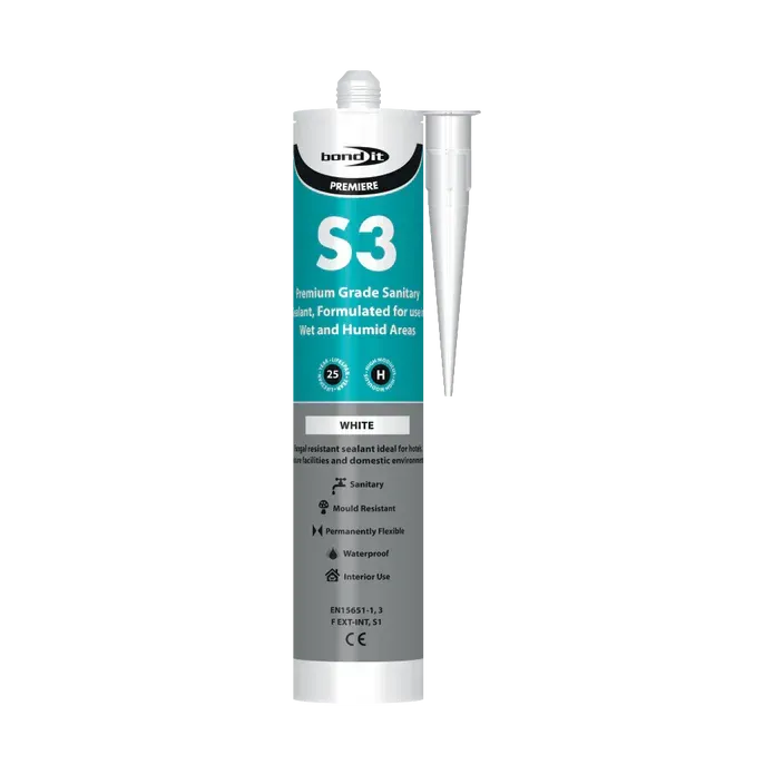 Bond - It S3 White Sanitary Silicone Premium Grade