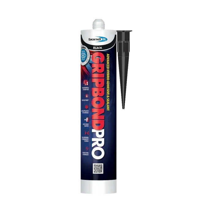 Bond - It GB Pro Black Unique Silicone Construction Adhesive 310ml