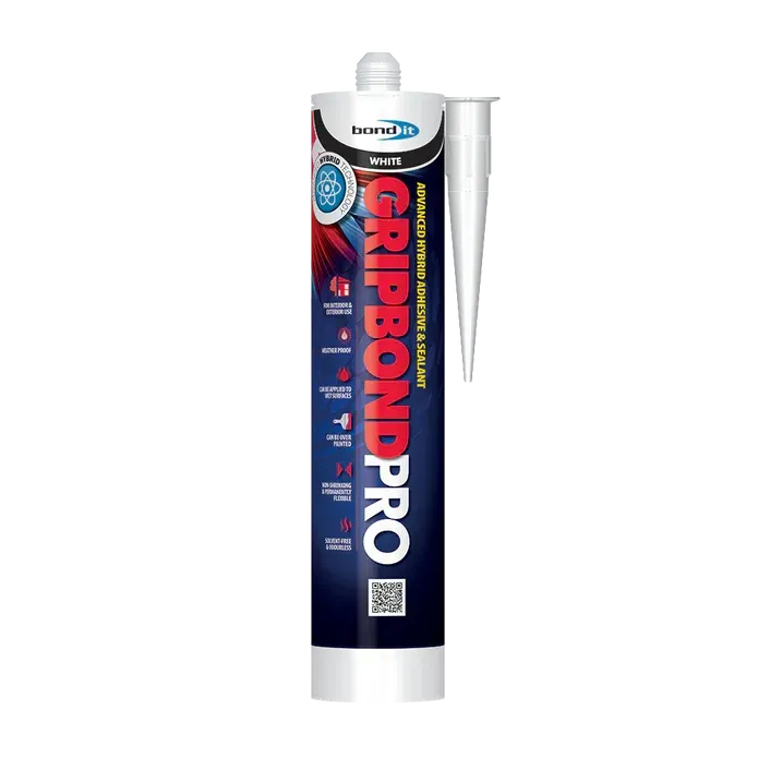 Bond - It GB Pro White Unique Silicone Construction Adhesive 285ml Bond - It GB Pro White Unique Silicone Construction Adhesive 285ml