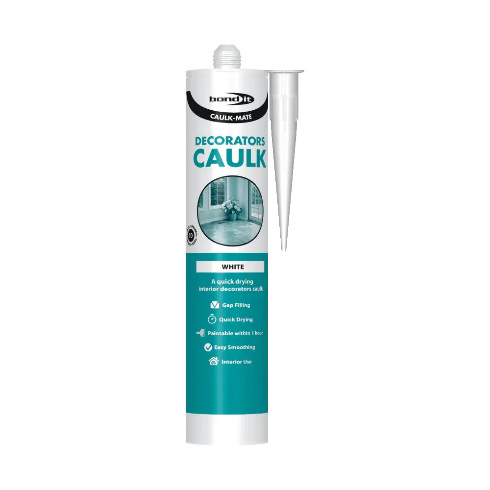Bond - It 60 Minute Caulk White 300ml ( Decorators Filler )