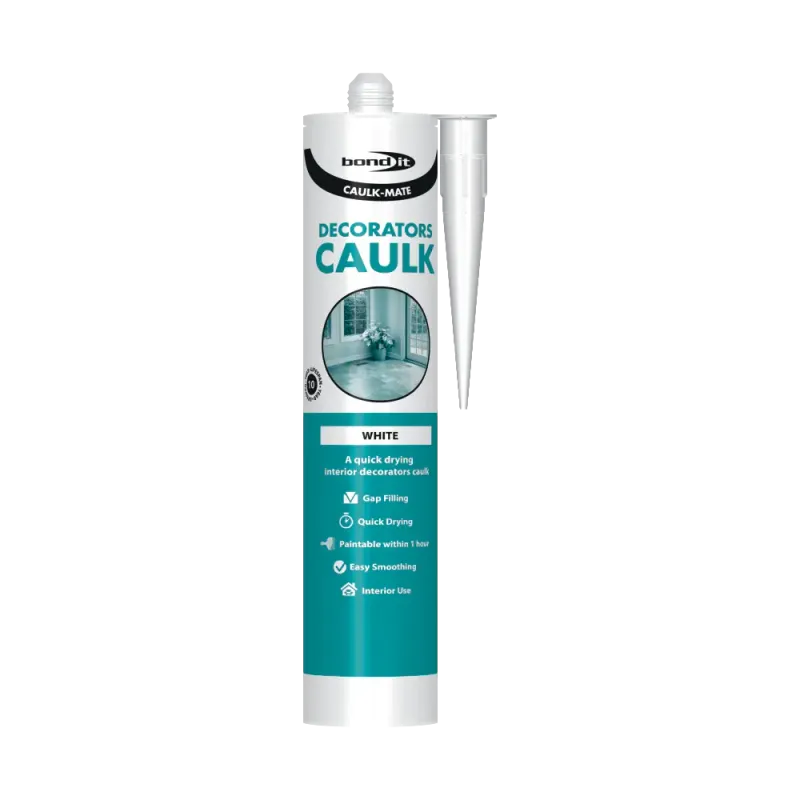 Bond - It 60 Minute Caulk White 300ml ( Decorators Filler )
